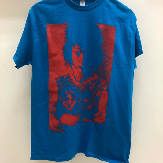 Distort - Rikk Agnew Adolescents Blue / Red Shirt