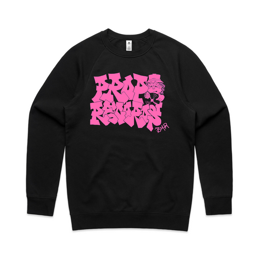 Prop Recs X FlareWear Crew Black Pink